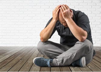 Angoisse et dépression homme