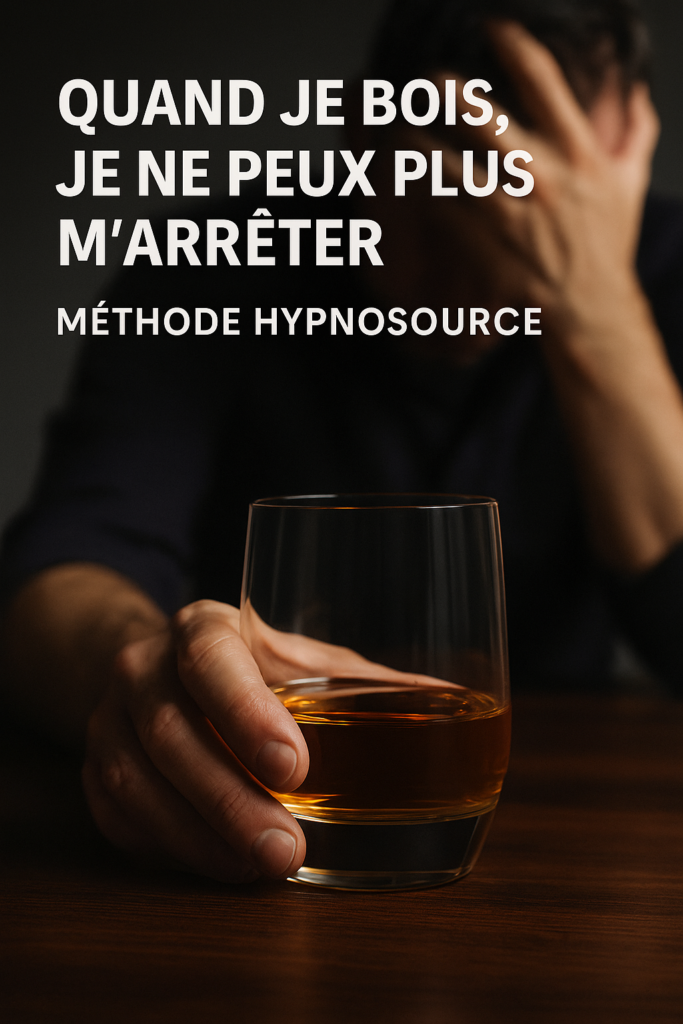 Quand je bois, je ne peux plus m’arrêter : hypnose